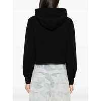 Imbracaminte Dama pagina 574 - Bluze de trening Palm Angels Brushed Cotton Hoodie With Embroidered Hoodie Black Femei (BM 17228525) - B-mall.ro