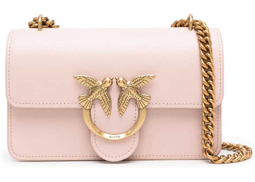 Genti de umar Pinko Love One Mini Shoulder Bag CIPRIA-ANTIQUE GOLD Femei (BM 17228663) 1