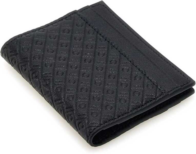 Portofele Ferragamo Billfold Card Holder BLACK Barbati (BM 17228684) 3