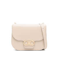 Genti de umar Salvatore Ferragamo Leather Shoulder Bag Femei
