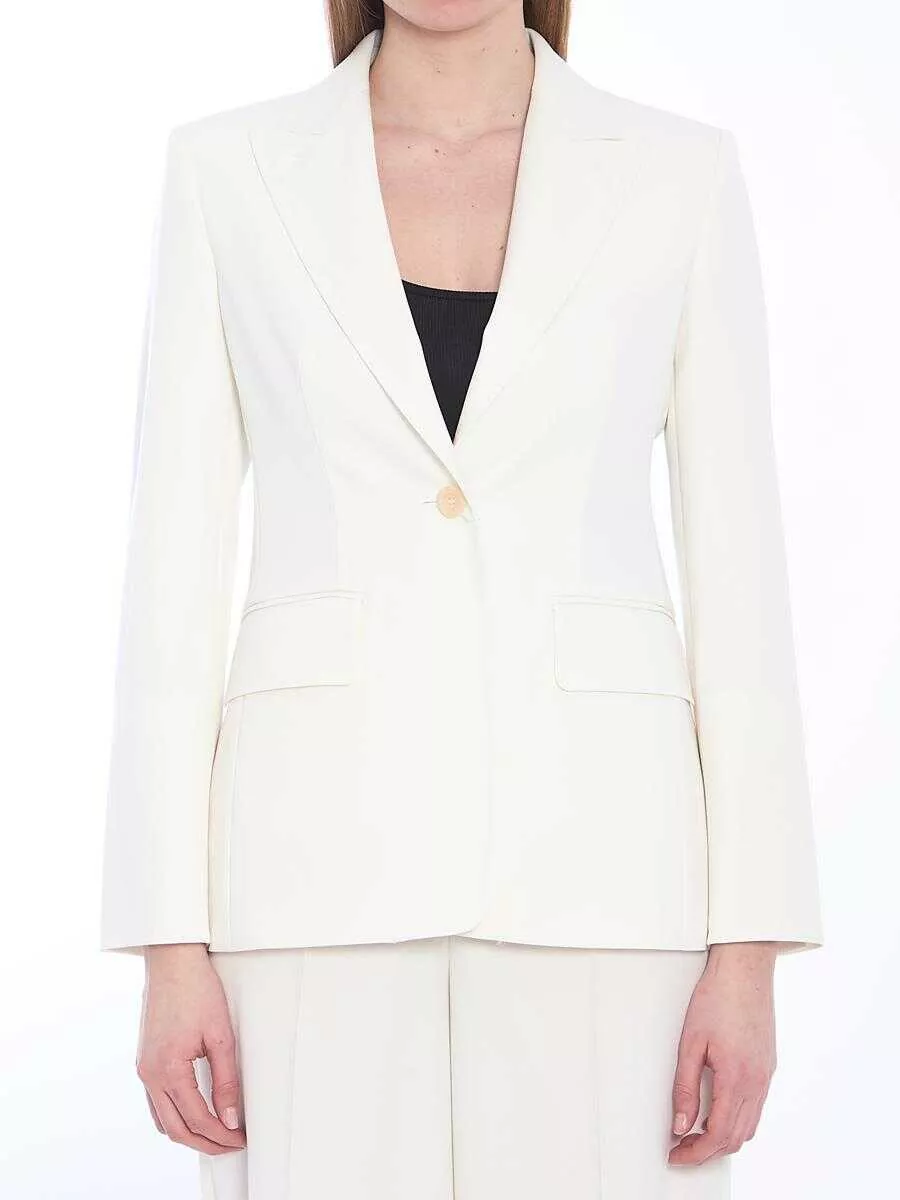 Geci Max Mara Single-Breasted Jacket WHITE Femei (BM 17229970) 1