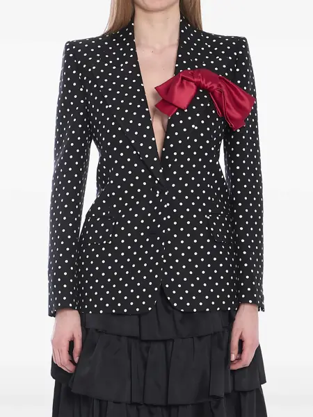 Geci Valentino Garavani Jacket With Pludepois Print Black Femei (BM 17230024) 2