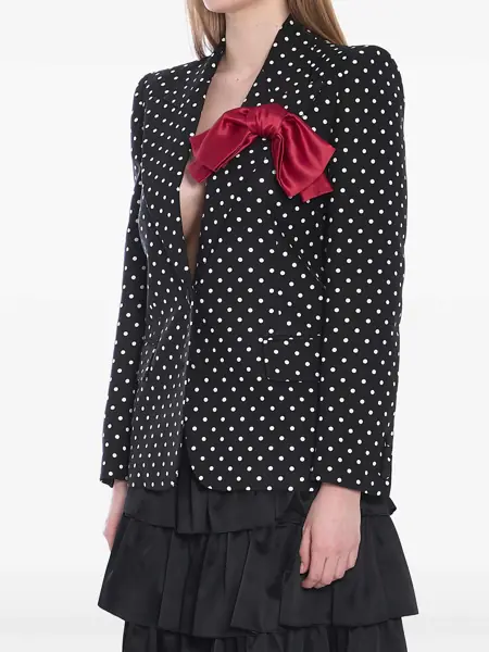 Geci Valentino Garavani Jacket With Pludepois Print Black Femei (BM 17230024) 3