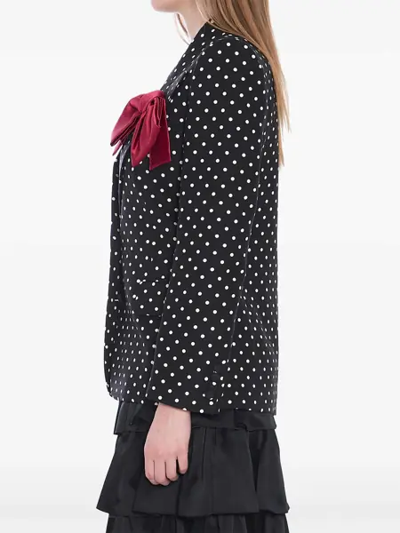 Geci Valentino Garavani Jacket With Pludepois Print Black Femei (BM 17230024) 4