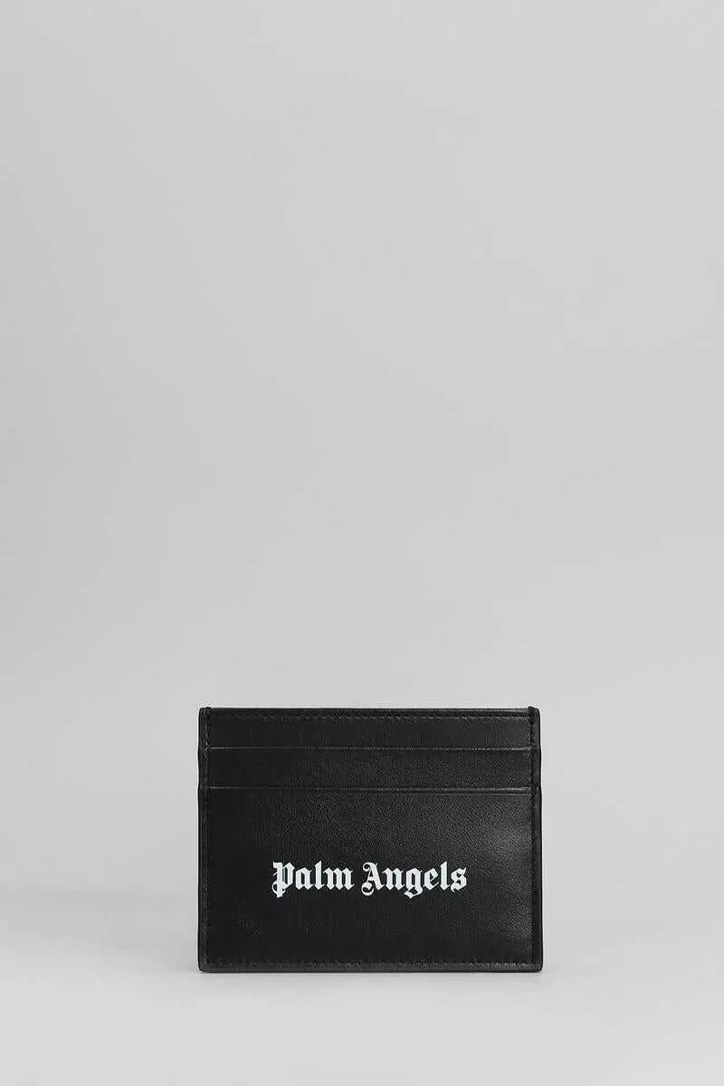 Portofele Palm Angels Palm Angels Wallet Black Barbati (BM 17230105) 1