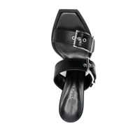 Pantofi cu toc Alexander McQueen Dama - Pantofi cu toc Alexander McQueen Alexander McQueen Buckled Leather Mules Black Femei (BM 17230876) - B-mall.ro