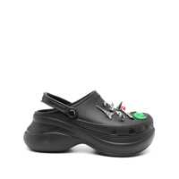 Sandale Balenciaga Black Leather Sandals Barbati