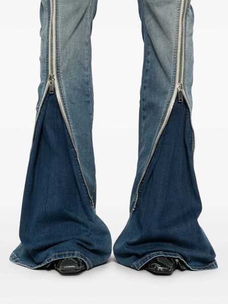 Blugi Rick Owens Rick Owens Drkshdw Bolan Banana Jeans BLUE Femei (BM 17231161) 5