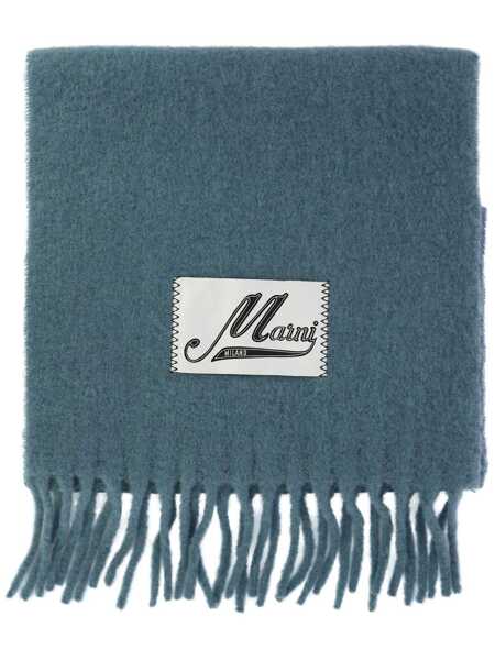 Esarfe Marni Marni Logo Patch Scarf BLUE Femei (BM 17231422) 1