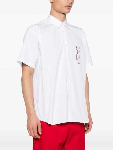 Camasi Comme des Garons Comme Des Garons White Cotton Shirt WHITE Barbati (BM 17232247) 3