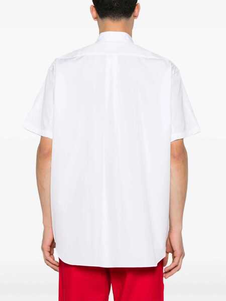 Camasi Comme des Garons Comme Des Garons White Cotton Shirt WHITE Barbati (BM 17232247) 4