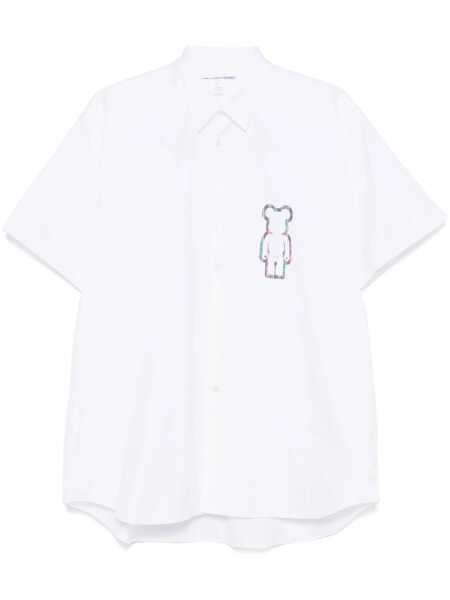 Camasi Comme des Garons Comme Des Garons White Cotton Shirt WHITE Barbati (BM 17232247) 1