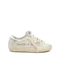 Sneakers Golden Goose Super Star Leather Upper Suede Star And Toe Laminated Leather Heel Shoes Femei