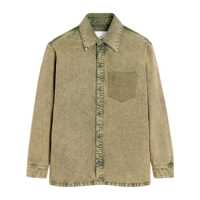 Geci AMI Paris Boxy Adc Overshirt Clothing Barbati