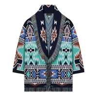 Cardigane Alanui Geometric Roots Wool Cardigan Femei