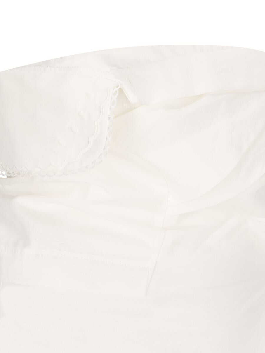 Topuri Miu Miu Miu Miu Top WHITE Femei (BM 17233033) 3