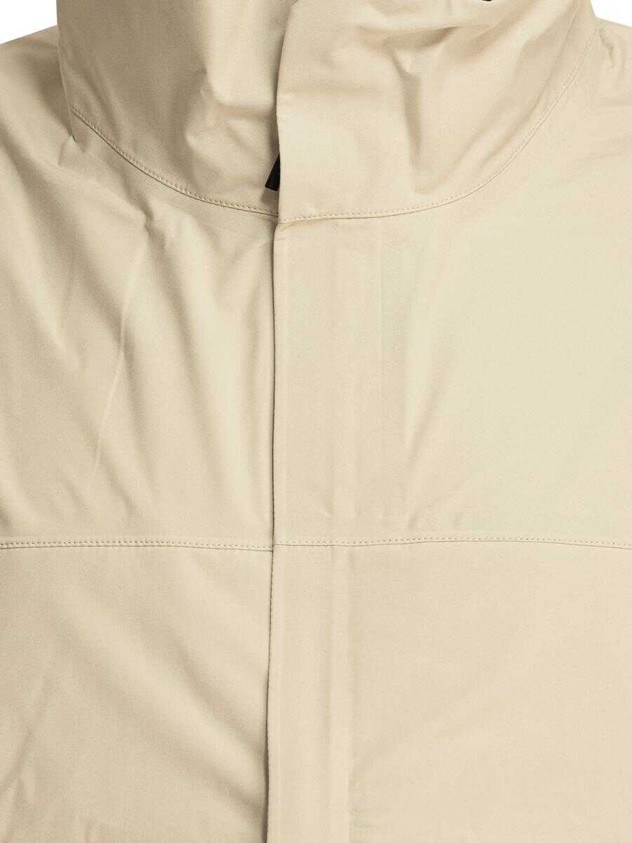 Geci Norse Projects Norse Projects 3L Stand Collar Waterproof Jacket WHITE Barbati (BM 17233057) 3