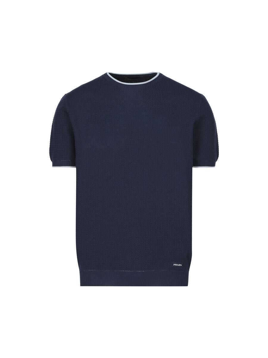 Pulovere Prada Prada Jerseys BLUE Barbati (BM 17233510) 1