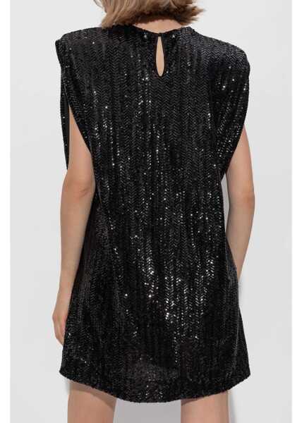 Rochii elegante Golden Goose Sequined Mini Dress BLACK Femei (BM 17234012) 4