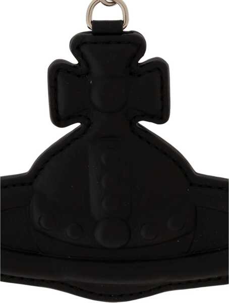 Brelocuri Vivienne Westwood Leather Keychain BLACK Femei (BM 17234114) 4