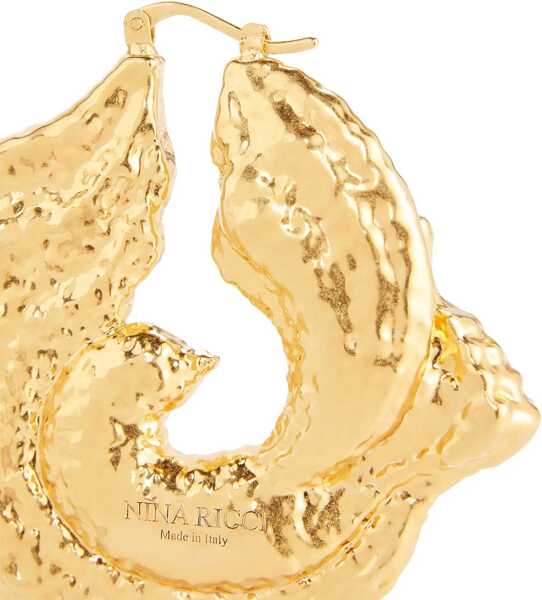 Cercei Nina Ricci Twisted Earrings GOLD Femei (BM 17234171) 2