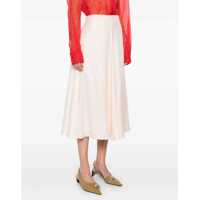 Fuste Fendi Dama - Fuste Fendi Silk midi Skirt PEACH SORBET-25 Femei (BM 17234522) - B-mall.ro