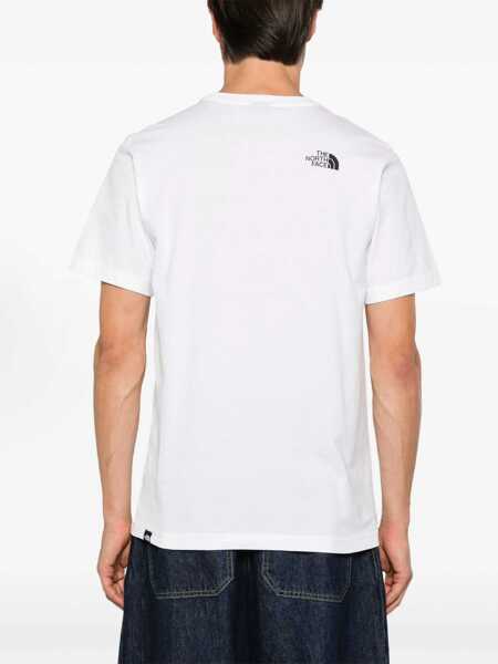 Tricouri The North Face The North Face t shirt NF0A8A6MFN41 TNF WHITE Tnf White Barbati (BM 17234692) 4