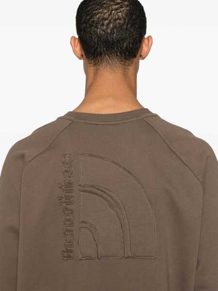 Bluze The North Face The North Face sweatshirt NF0A8C361OI1 SMOKEY BROWN Smokey Brown Barbati (BM 17234728) 5