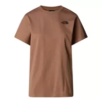 Tricouri The North Face t shirt NF0A87NK6E11 LATTE TNF WHITE Femei