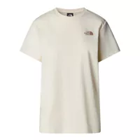 Tricouri The North Face t shirt NF0A87NK95R1 WHITE DUNE LATT Femei