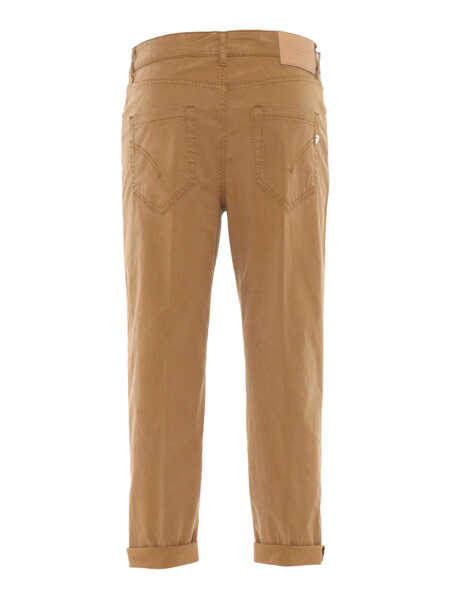 Blugi drepti Dondup KOONS BOT GIOIE PANTS Brown Femei (BM 17234935) 2