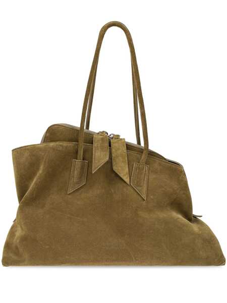 Genti de mana THE ATTICO The Attico La Passeggiata Medium Shopping Bag GREEN Femei (BM 17236273) 1