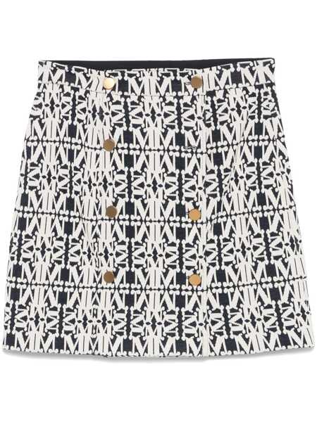 Fuste Max Mara Max Mara Skirts BLUE WHITE Femei (BM 17236351) 1