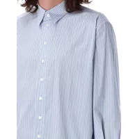 Camasi Saint Laurent pentru Barbati - Camasi Saint Laurent Saint Laurent Striped Shirt BLUE WHITE Barbati (BM 17236678) - B-mall.ro
