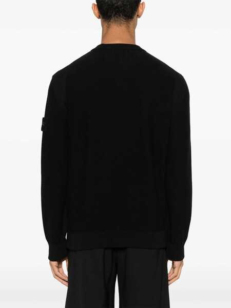 Pulovere Stone Island Stone Island Ghost Sweater Black Barbati (BM 17236819) 4