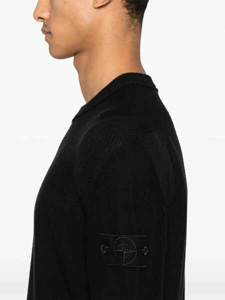 Pulovere Stone Island Stone Island Ghost Sweater Black Barbati (BM 17236819) 5