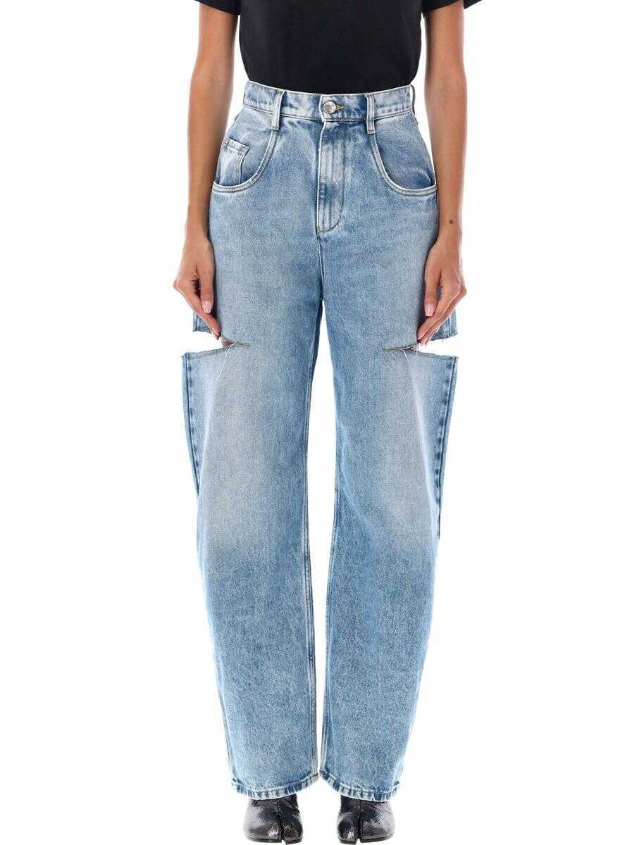 Blugi Maison Margiela Maison Margiela 5 Pockets Pants Navy Femei (BM 17236828) 1