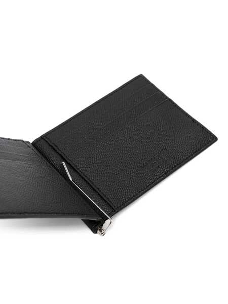 Portofele Saint Laurent Saint Laurent Bill-Clip Wallet Black Barbati (BM 17237041) 3