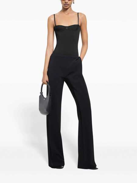 Pantaloni casual COURRGES Courrges Illusion Trousers Black Femei (BM 17237128) 2