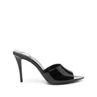Pantofi cu toc Saint Laurent Romy Patent Leather Mules Femei