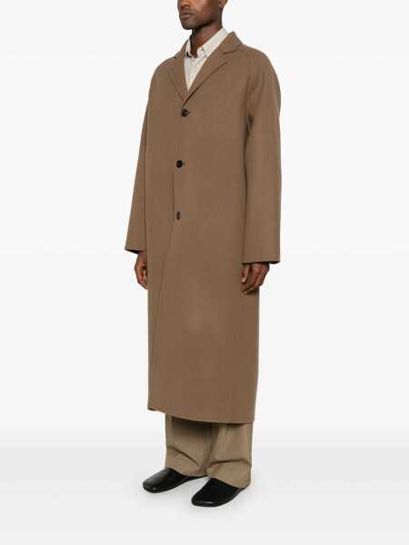 Paltoane THE ROW The Row Wool Long Coat Brown Barbati (BM 17238088) 3