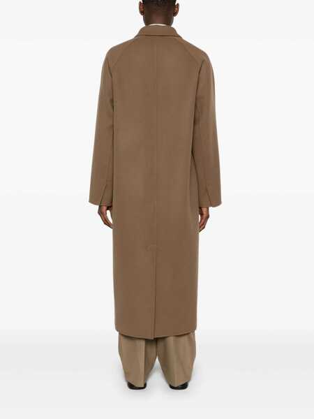Paltoane THE ROW The Row Wool Long Coat Brown Barbati (BM 17238088) 4
