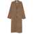 THE ROW The Row Wool Long Coat Brown