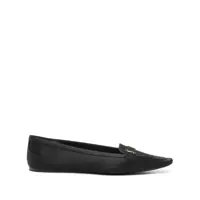 Mocasini Saint Laurent Poppy Satin Ballets Femei