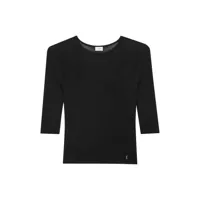 Topuri Saint Laurent Cassandre Cropped Top Femei