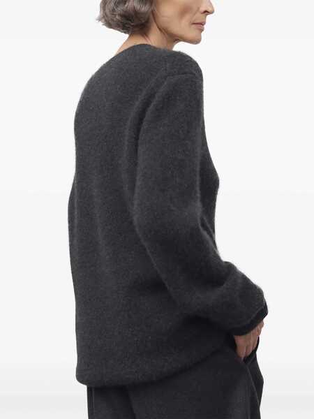 Pulovere THE ROW The Row Cashmere And Silk Jumper GREY Femei (BM 17238310) 4