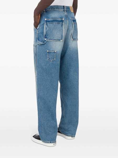 Pantaloni Moschino Moschino Jeans With Insert Design BLUE Barbati (BM 17238499) 3