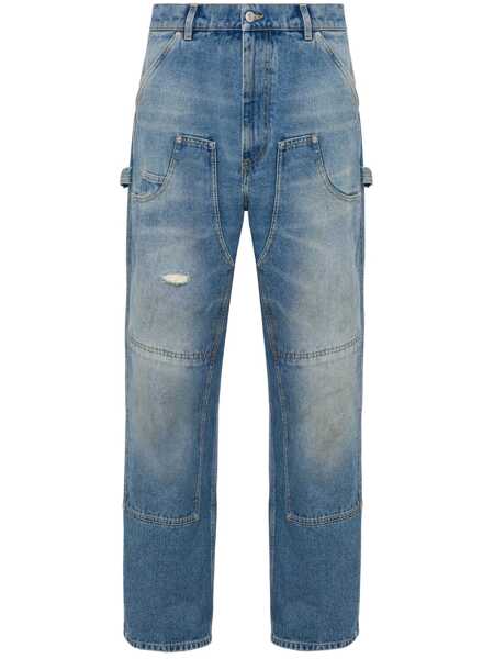 Pantaloni Moschino Moschino Jeans With Insert Design BLUE Barbati (BM 17238499) 1