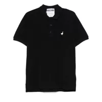 Tricouri Polo Moschino Moschino Cotton Polo Shirt With Logo Embroidery
