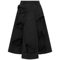 Fuste Moschino Midi Skirt With Appliqué Femei